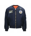 BOMBERS MA1 FLYING JACKET BLEU Adulte