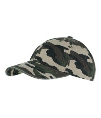 Casquette stonewashed camouflage