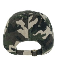 Casquette stonewashed camouflage