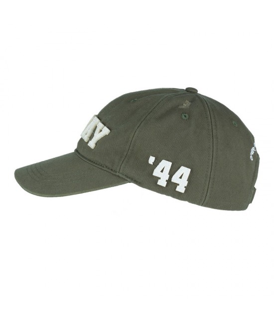 Casquette stonewashed DDay '44 - Kaki