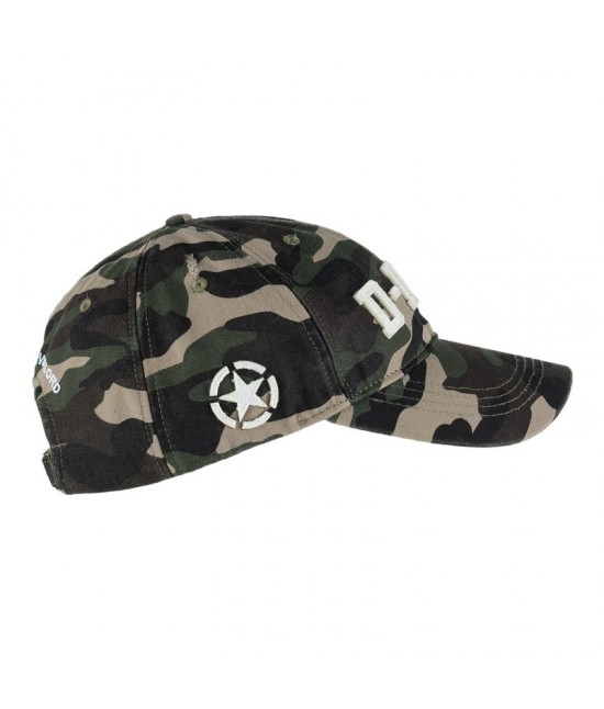 Casquette stonewashed DDay '44 - Camo