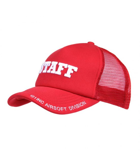 Casquette Staff - Rouge