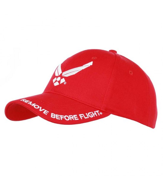 Casquette Remove Before Flight - Rouge