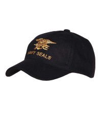 CASQUETTE NAVY SEALS - Noir