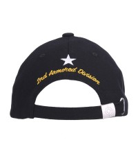 Casquette Us 2e Division Blindée - Noir