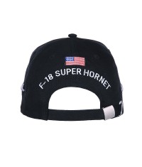 Casquette Us Navy Super Hornet F/A18 - Noir/Gris