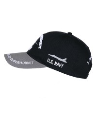 Casquette Us Navy Super Hornet F/A18 - Noir/Gris