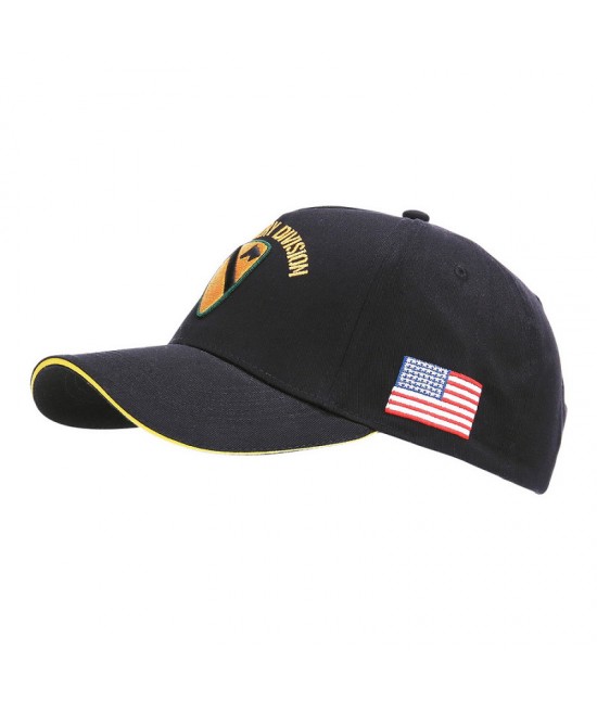 Casquette Us Cavalry WW2 - Noir