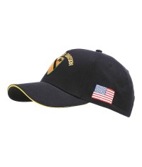 Casquette Us Cavalry WW2 - Noir