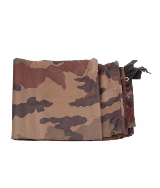 TERRE JARDIN - Bâche camouflage militaire 130g/m2 5 x 3.6