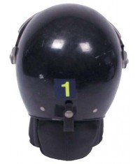 CASQUE ANGLAIS MAINTIEN ORDRE AVEC VISIERE