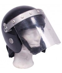 CASQUE ANGLAIS MAINTIEN ORDRE AVEC VISIERE