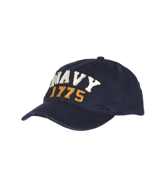 CASQUETTE US NAVY 1775 - Bleu marine